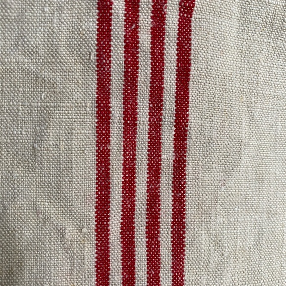 Vintage heavy Linen Towel Torchon 30.5x36 “MT” - Picture 3 of 8